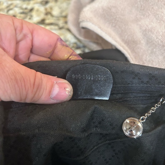 GUCCI Bamboo Hand Bag Nylon Black Auth ep11126 - Picture 6 of 8